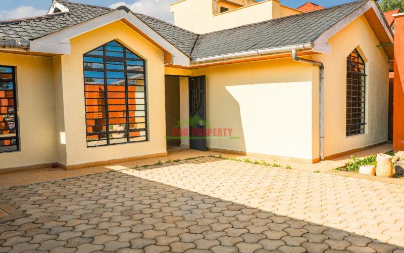 3 Bedroom Master Ensuite Bungalow In Serene Kikuyu, Gikambura.