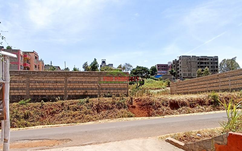 Prime Commercial Plot for Sale in Gitaru, Kikuyu.