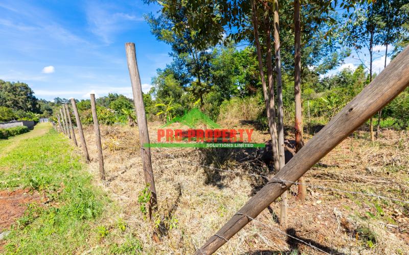 Prime Residential Plot For Sale In Kikuyu, Migumoini