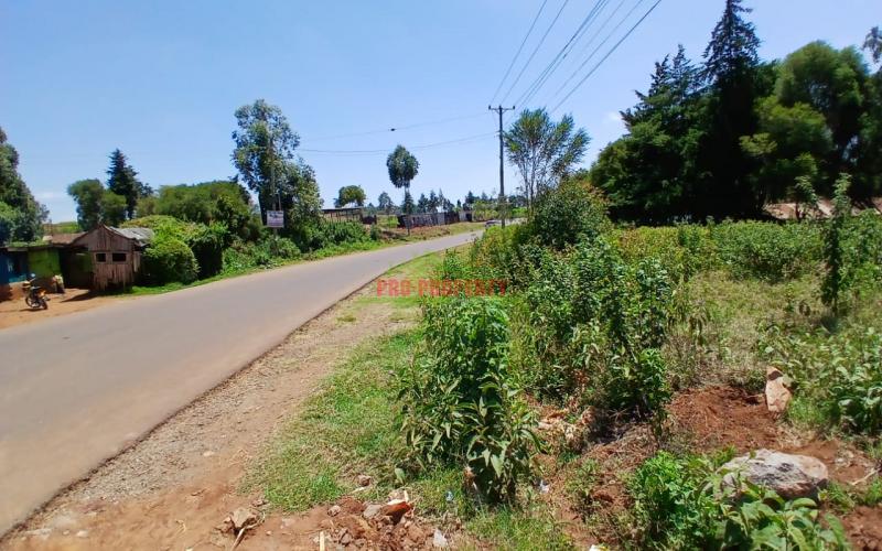 Prime located plot for sale in Mugumo-ini Junction