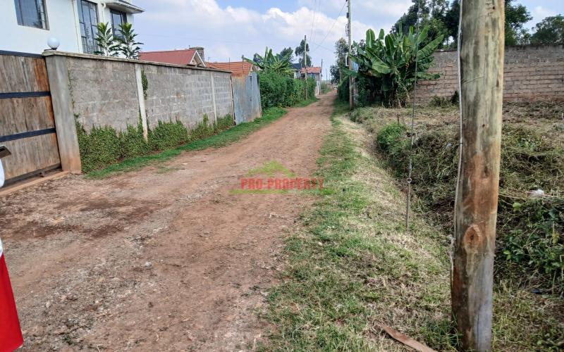 Prime Residential 50 by 100 ft plot for sale in Kikuyu,Thogoto
