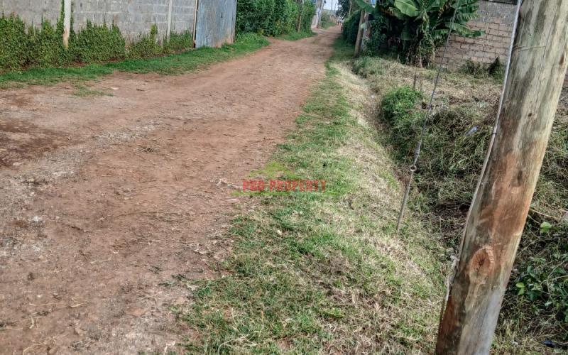 Prime Residential 50 By 100 Ft Plot For Sale In Kikuyu,thogoto