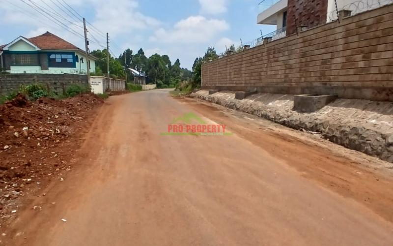 Prime residential 50 by 100 plot for sale in Kikuyu Gikambura (karie)