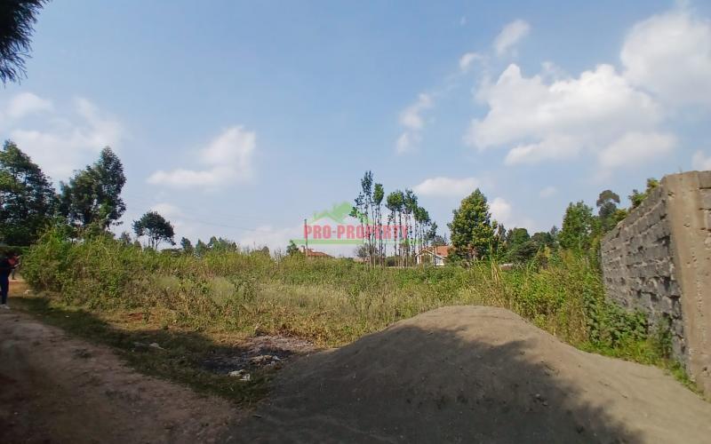 Prime 100 By 100 Residential Plot For Sale In Kikuyu,  Thogoto Area