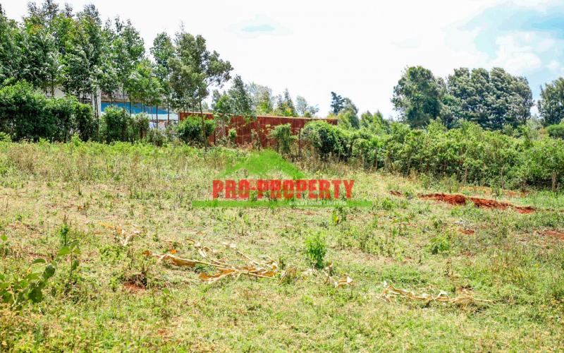 Mixed Plot ¾ Acre For Sale In Ondiri,kikuyu