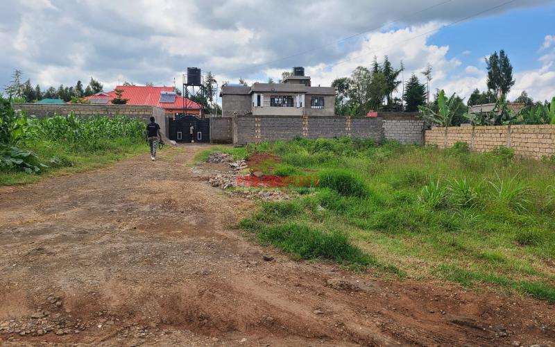 Residential plot for sale in kikuyu Mugumo-ini