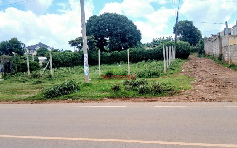 Prime 40 By 90 Ft Commercial Plot Fronting Tarmac In Gikambura, Kikuyu