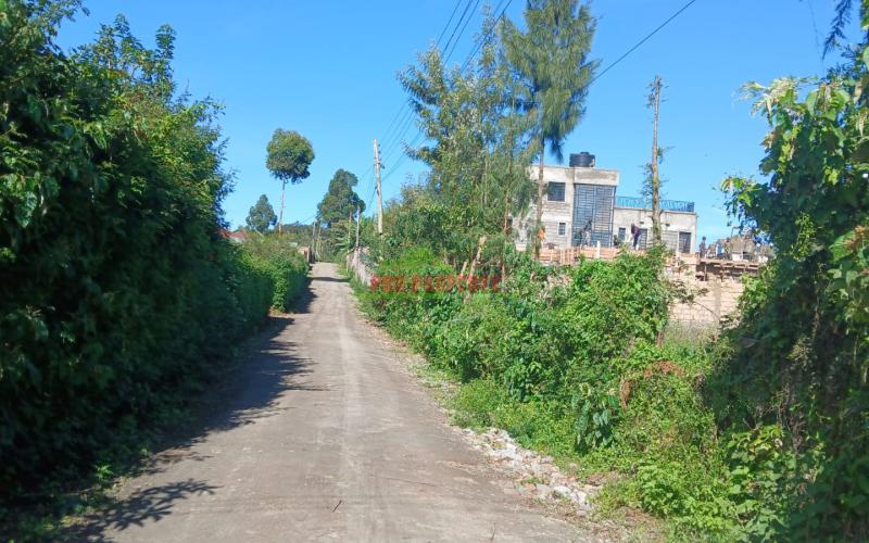 Prime Residential 50x100fts Plot For Sale In Kikuyu,gikambura-jambu Tv