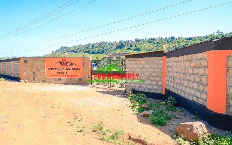 Prime Residential 50x100fts Plot For Sale In Kikuyu, Nachu(gated Estate)