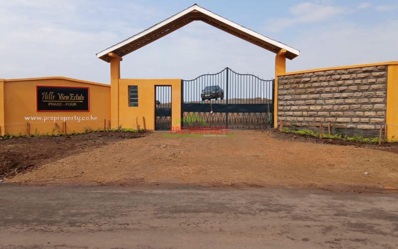 Prime Residential 50x100fts Plots For Sale In Kikuyu,nachu In Gated Community Concept.