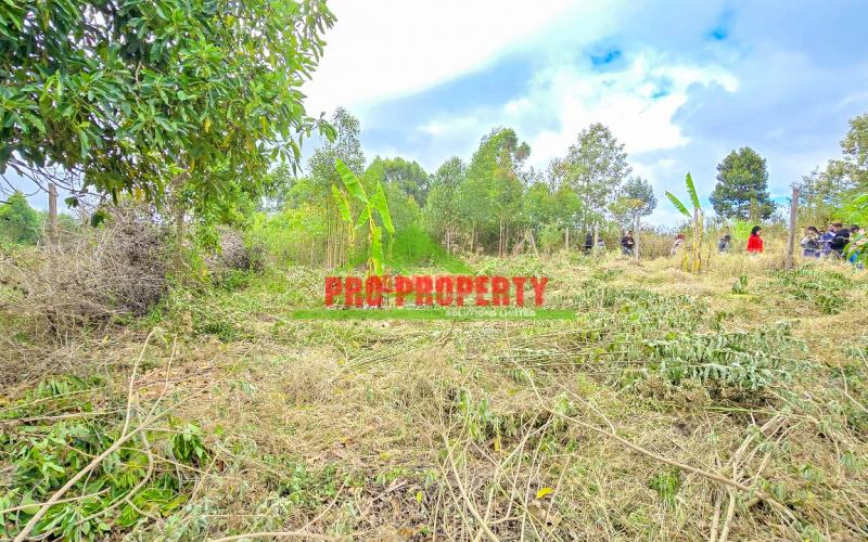 Prime Ready-to-build 50x100fts Plot For Sale In Ondiri,kikuyu