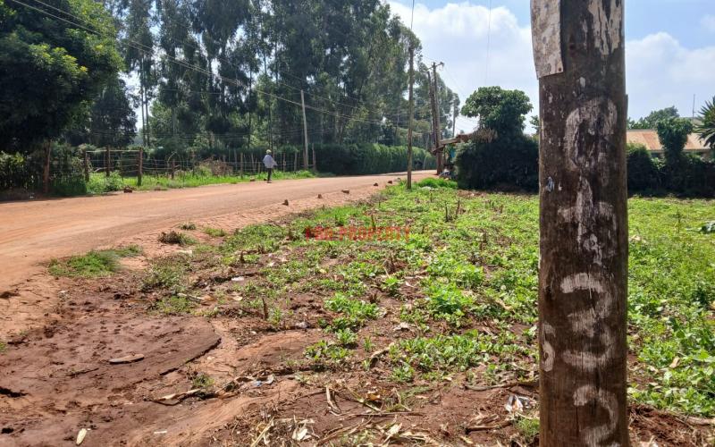 Prime  100 By 100 Commercial Plot For Sale In Kikuyu,gikambura