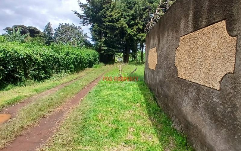 Prime  76 By 100fts Commercial Plot For Sale In Kikuyu – Regen (just 50m Off Waiyaki Way)