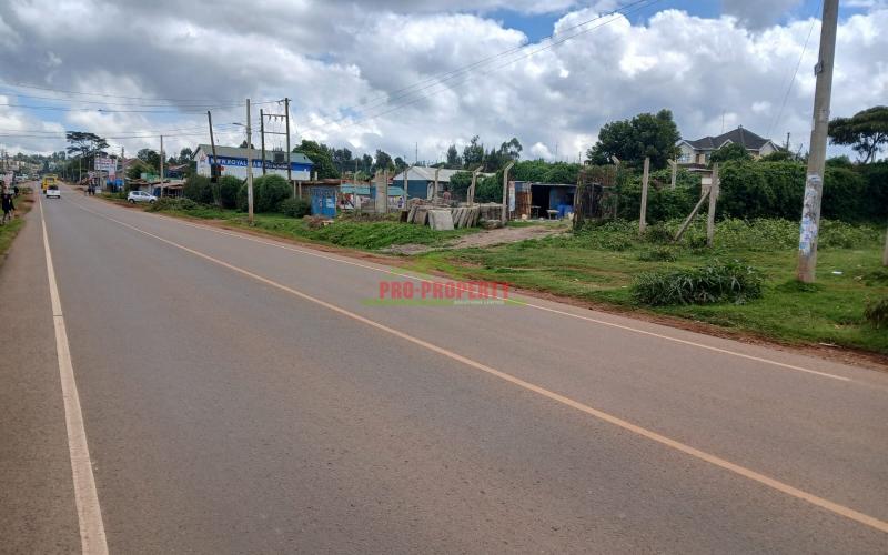 Prime 40 By 90 Ft Commercial Plot For  Sale In  Kikuyu,gikambura