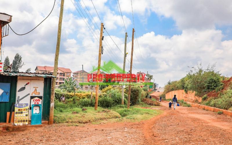 Prime Commercial  1/2 Acre For Sale In Gitaru, Along Waiyaki Way