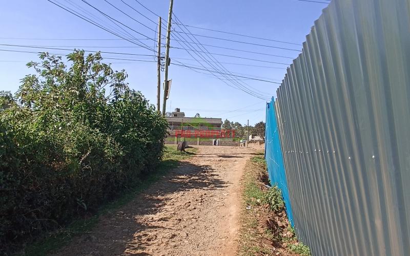 Prime Plot For Lease In Kikuyu, Thogoto Near S. Bypass