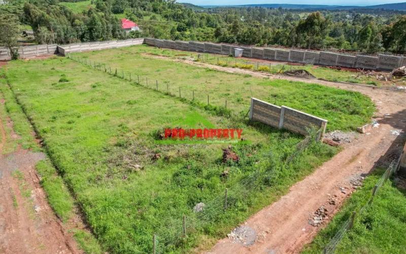 Own A Ready To Build Plot For Sale In Kikuyu Gikambura - Ready Title Deed