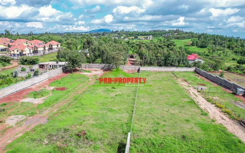 Own A Ready To Build Plot For Sale In Kikuyu Gikambura - Ready Title Deed