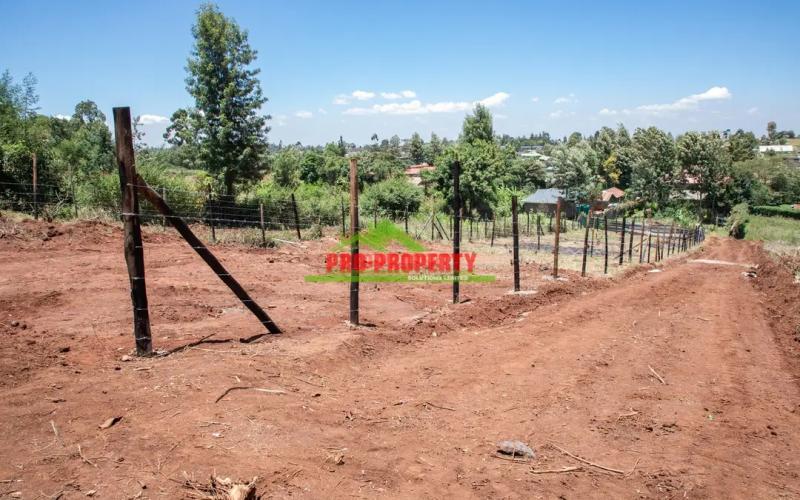 Prime Plots For Sale In Kikuyu Gikambura - With Ready Title Deed