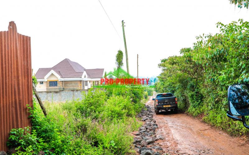 Prime Residential 50 By 100fts Plot For Sale In Kikuyu, Gikambura