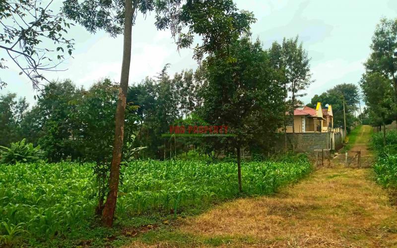 Commercial plot for sale in kinoo muthiga