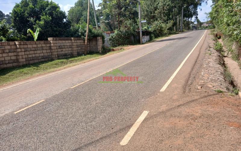 Prime  100 By 100fts Commercial Plot For Sale In Kikuyu,mai-ii-hii Near The Southern Bypass