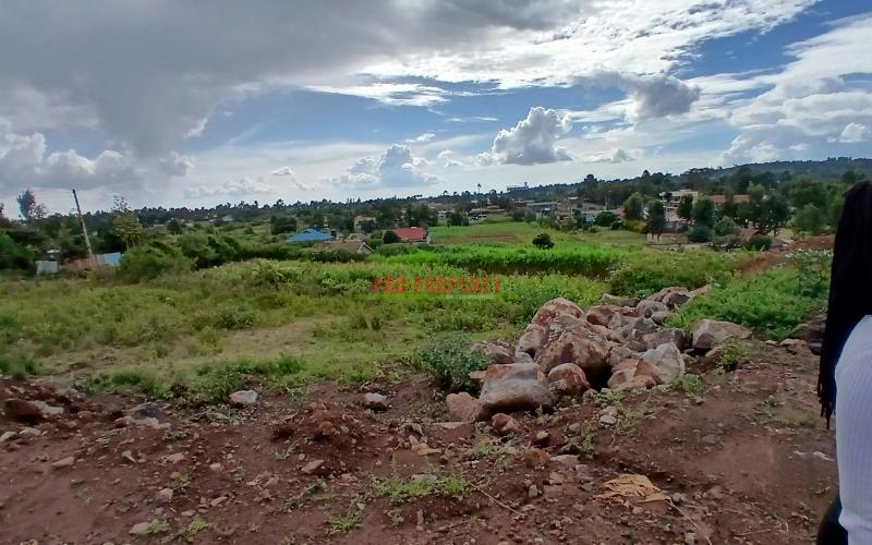 Prime  50 By 100ft Plot For Sale In Kikuyu,lusigetti