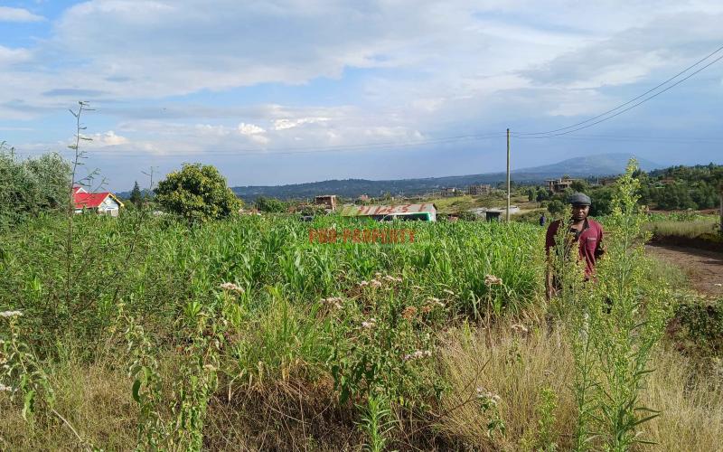 Prime Residential Plot For Sale In Kikuyu,kamangu