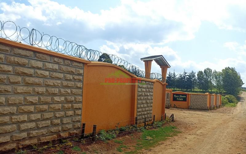 Rose Haven: Residential Plots for Sale in a Controlled Gated Estate in Kikuyu, Ondiri.