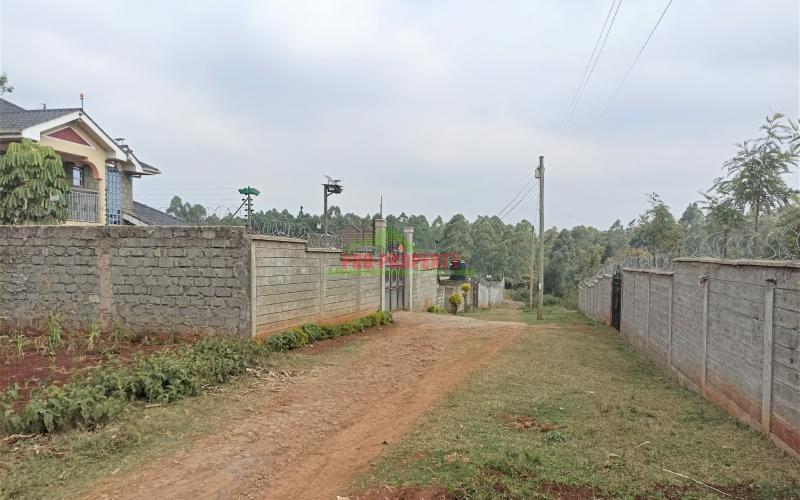 Residential Plot For Sale In Kikuyu, Thogoto Next To Damacrest School.