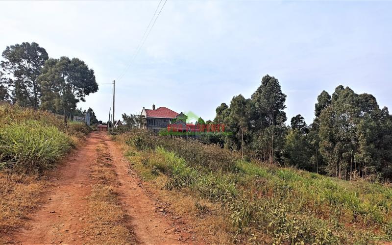 Scenic Residential Plot For Sale In Kikuyu, Kamangu.