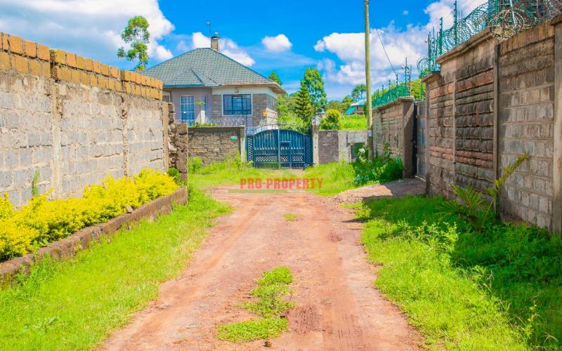 Prime Residential Plot For Sale In Kikuyu, Gikambura.