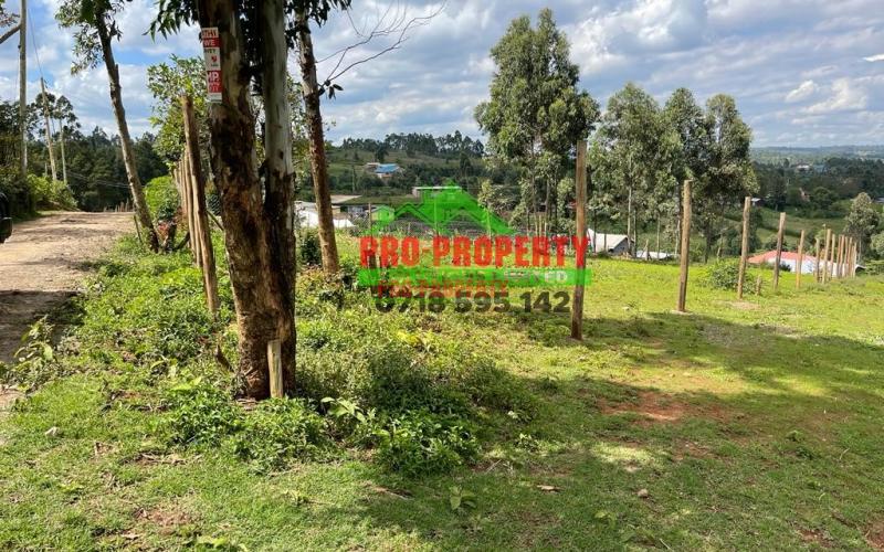 Residential Plot For Sale In Kikuyu, Kamangu (with Nice Views)