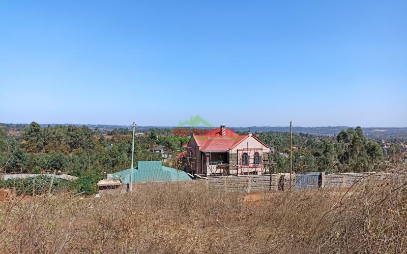 Quarter Acre Prime Residential Plot For Sale In Kikuyu, Kamangu.
