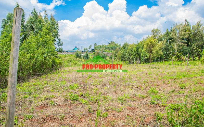 Prime Ready To Build 50 By 100fts Residential Plot For Sale In Kikuyu, Ngamba