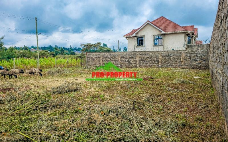 Prime Residential Ready To Build 50 By 100fts For Sale In Kikuyu,gikambura