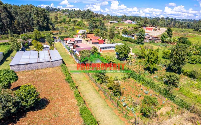 Prime Residential Plot For Sale In Kikuyu, Migumoini