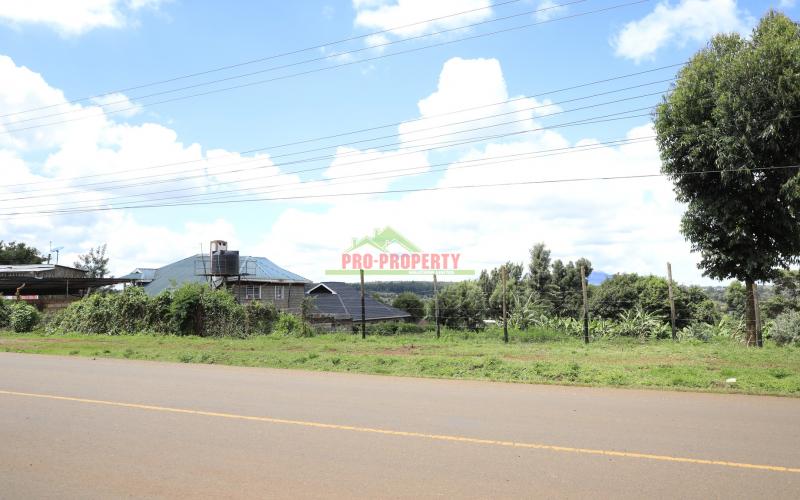 Prime Touching Tarmac-front Plot For Lease – Kikuyu, Gikambura