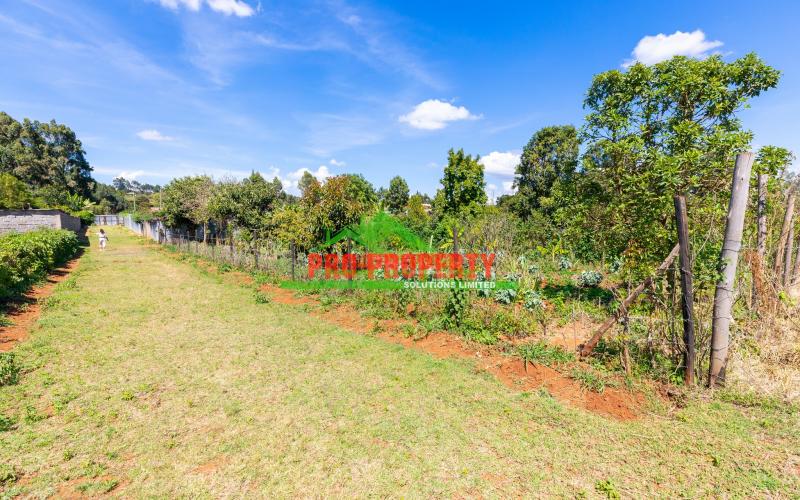Prime Residential Plot For Sale In Kikuyu, Migumoini