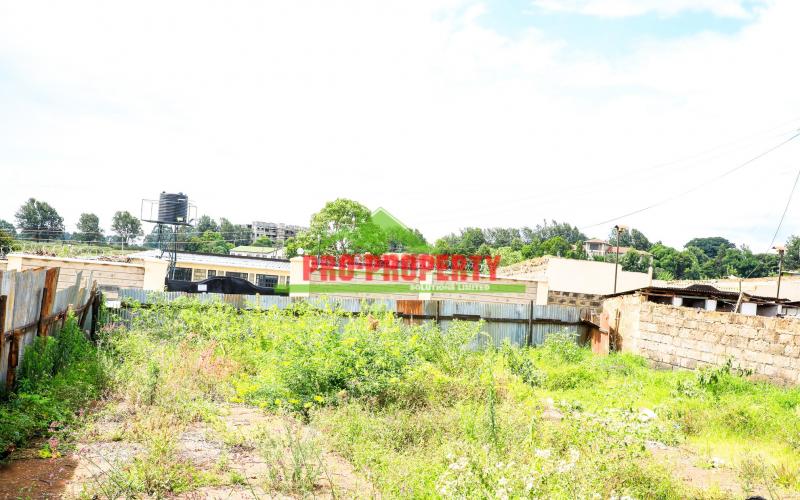 Prime 40 By 80 Ft Commercial Plot For Sale In Kikuyu, Thogoto Shopping Centre - Ready Title Deed