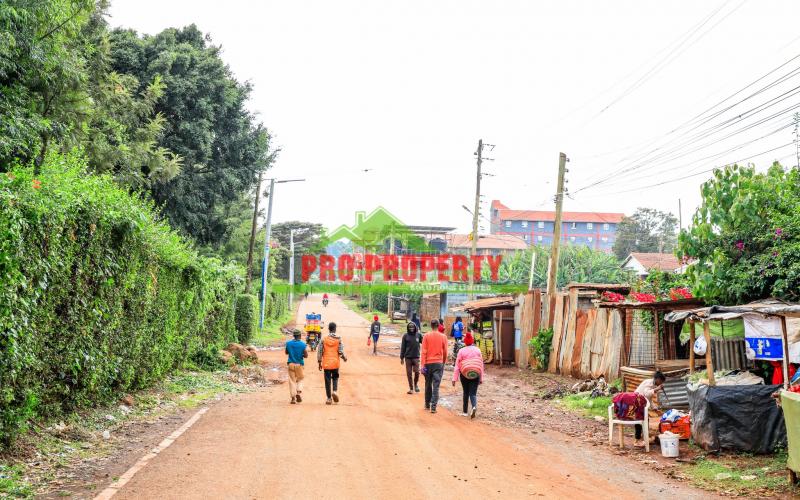 Prime Commercial Plot For Sale In Kikuyu, Thogoto – Touching The Tarmac