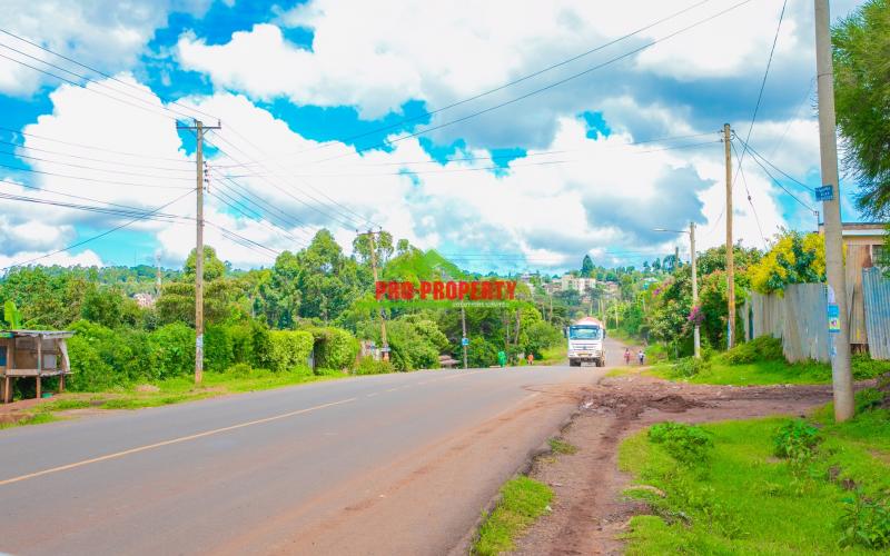 Prime Commercial Plot For Lease Along The Tarmac In Kikuyu, Gikambura
