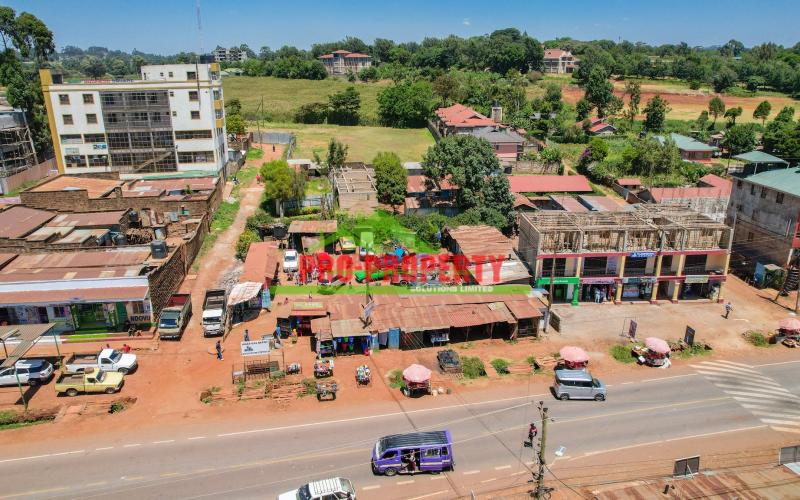 Prime Commercial Plot For Sale In Kikuyu, Thogoto - Fronting Tarmac