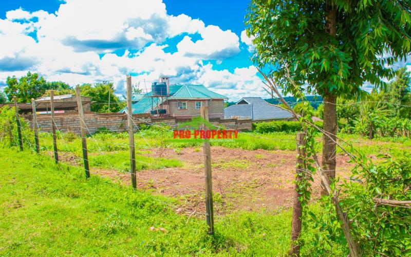Prime 50 By 100 Ft Commercial Plot For Lease Fronting Tarmac – Gikambura, Kikuyu