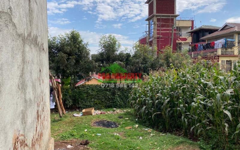 Commercial Plot For Sale In Kinoo Muthiga.