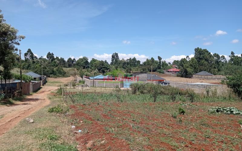 Prime Plot For Sale In Kikuyu, Gikambura