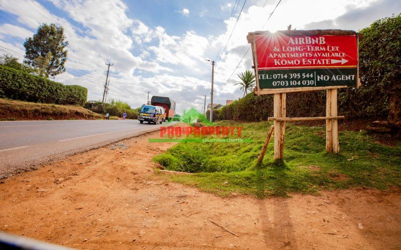 Prime Commercial 50 By 100fts Plot For Sale In Kikuyu, Thogoto