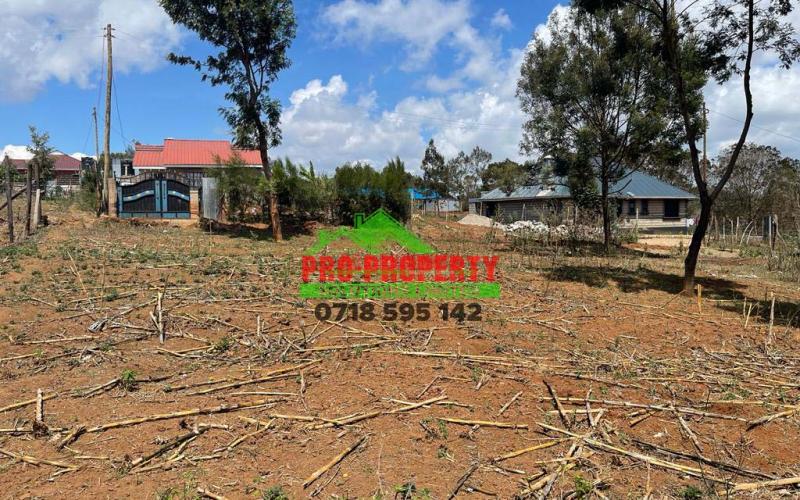 Residential Plot For Sale in Kikuyu, Kamangu.