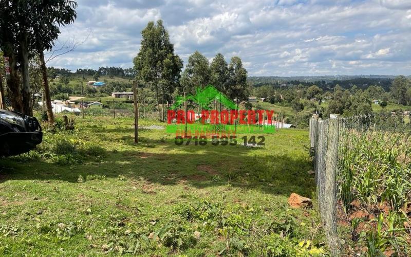 Residential Plot For Sale In Kikuyu, Kamangu (with Nice Views)