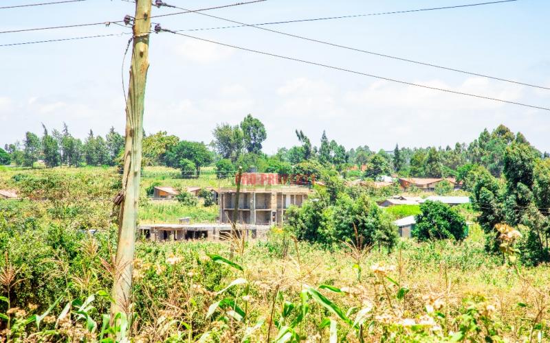 Prime Residential Plot For Sale In Kikuyu, Kamangu.